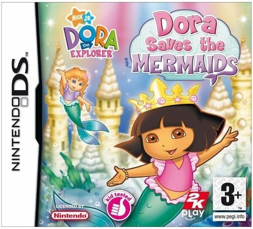 Dora the explorer: Dora saves the mermaids (brukt) - Nintendo DS spill