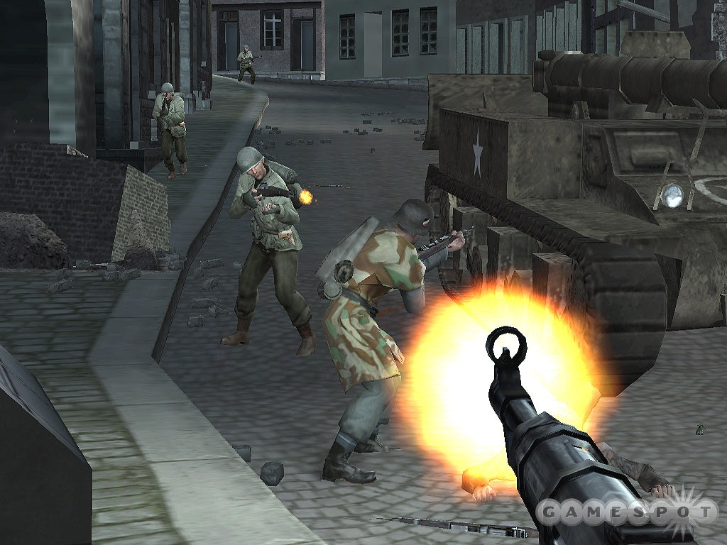 Call of Duty - Finest Hour - Playstation 2 spill (PS2)