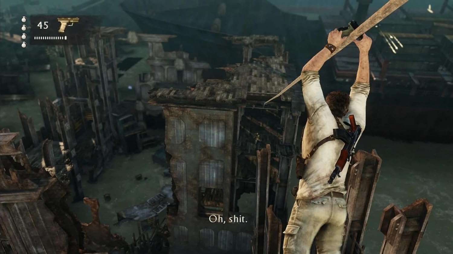 Gameplay-bilde fra Uncharted - The Nathan Drake collection (playstation hits) - playstation 4 spill (ps4)