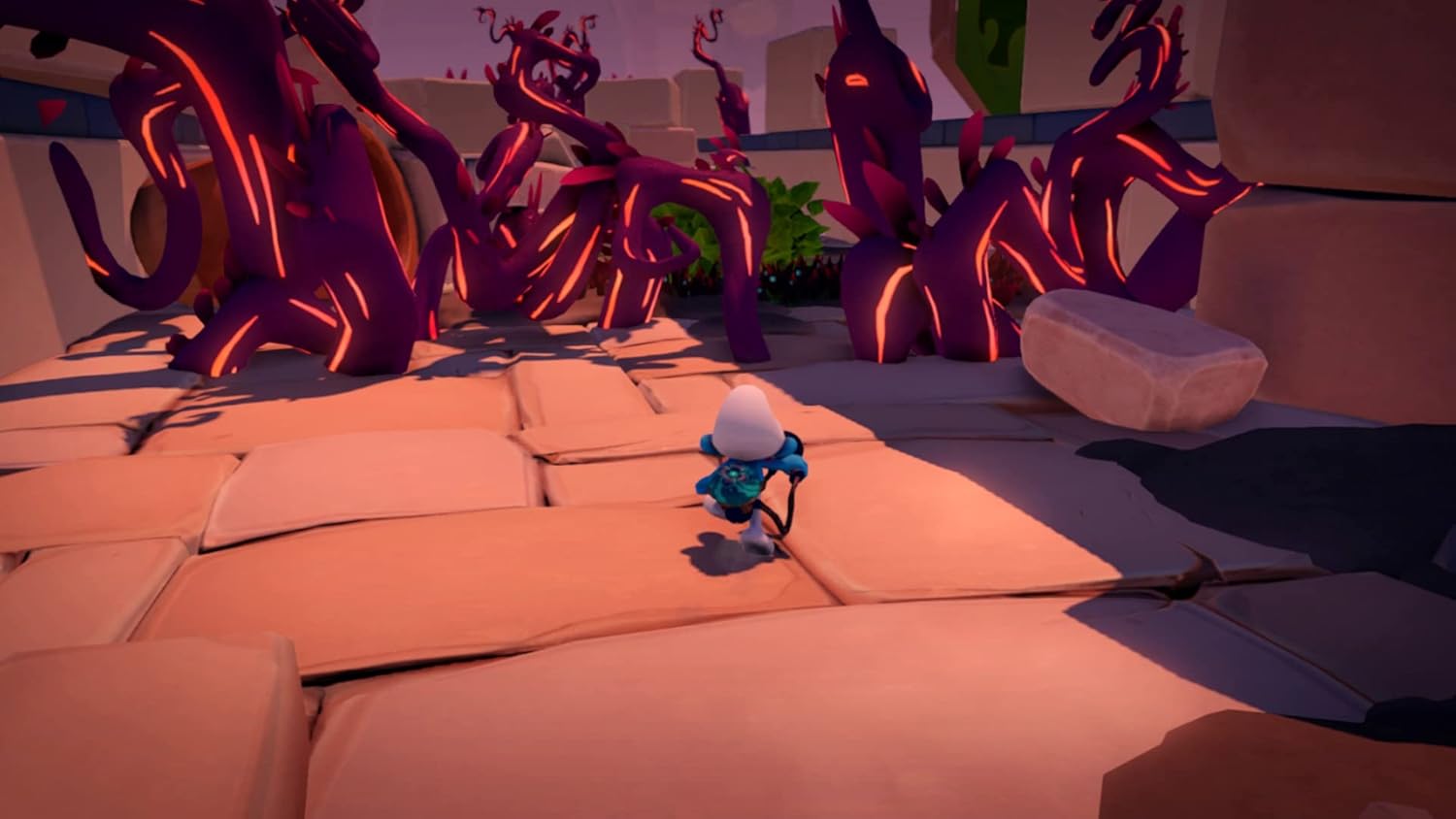 Gameplay-bilde fra The Smurfs - Mission Vileaf (Smurtastic Edition) - Playstation 4 spill (ps4)