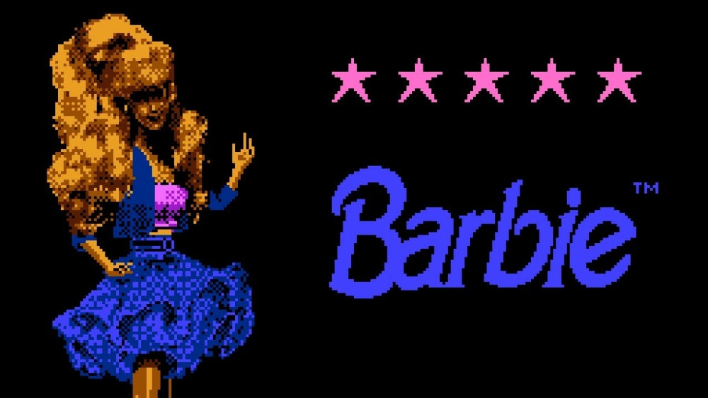 Barbie (brukt) (kun kassett) - Nintendo entertainment system spill (NES)