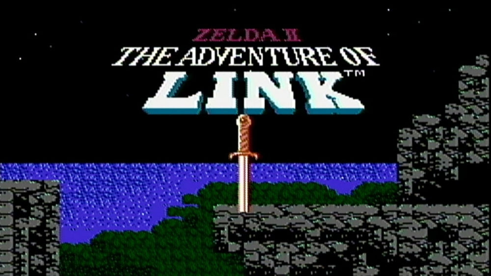 Zelda 2: The adventures of link (USA) - Nintendo entertainment system spill (NES)