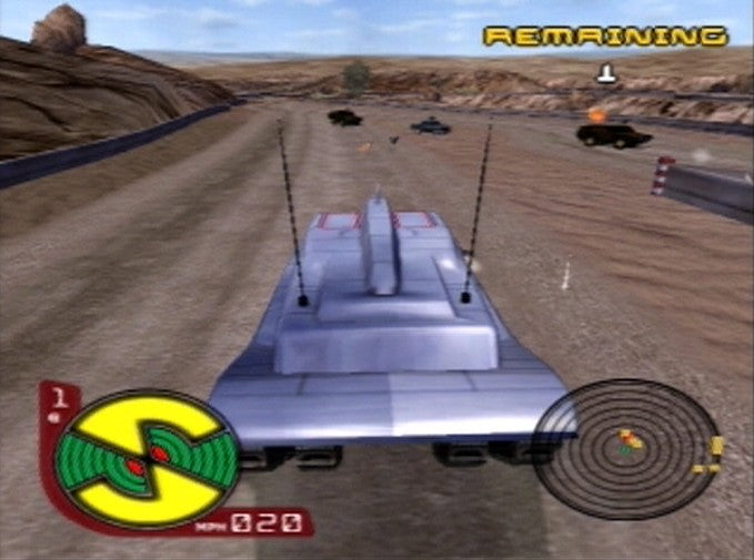 Gameplay-bilde fra Captain Scarlet - Playstation 2 spill (PS2)