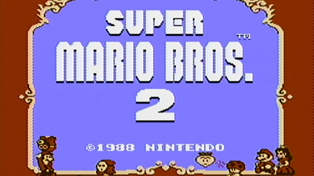 Super mario bros. 2 (brukt) (kun kassett) - Nintendo entertainment system spill (nes)