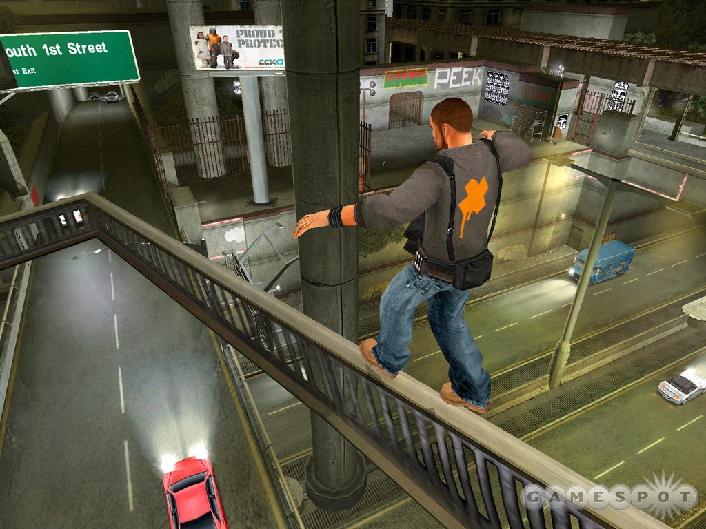 Marc Ecko's Getting up - Playstation 2 spill (PS2)