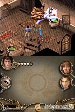 Gameplay-bilde fra Harry potter and the goblet of fire – Nintendo DS spill