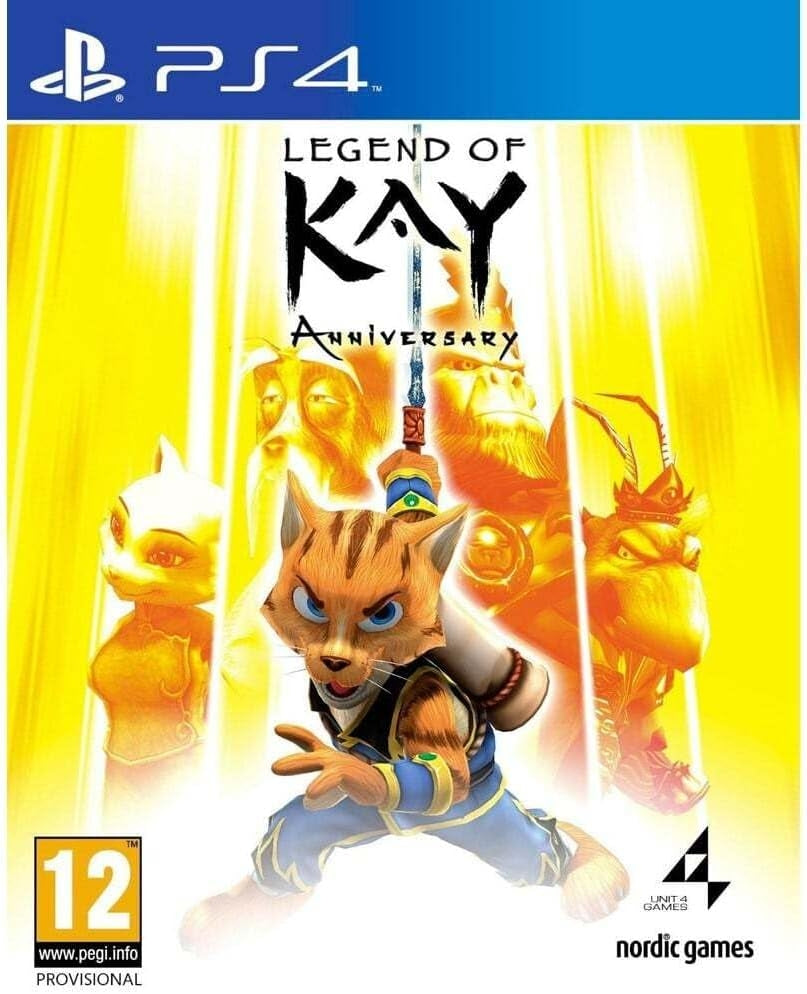 Legend of Kay: anniversary (brukt) - Playstation 4 spill (PS4)