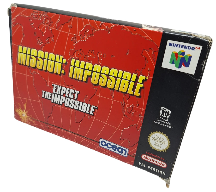 Mission impossible (Brukt) komplett i eske (CIB) - Nintendo 64 spill (n64)