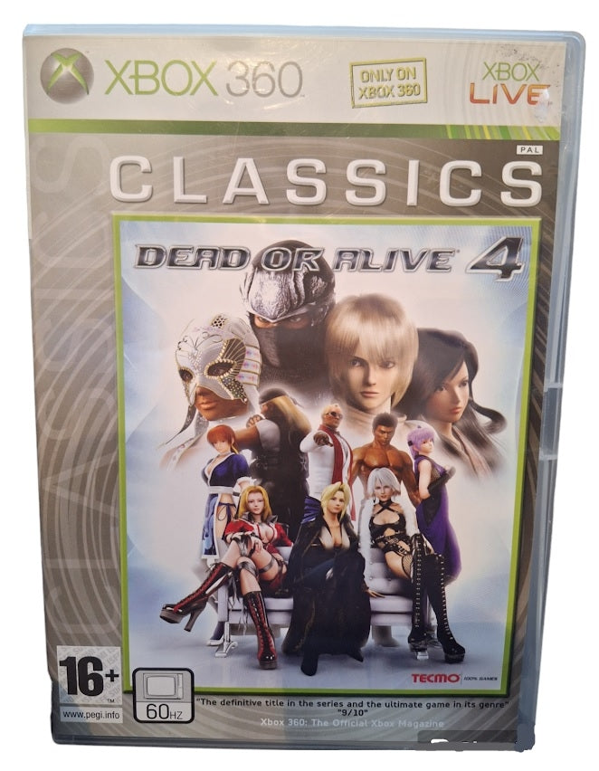 Dead or alive 4 Classics (brukt) - Xbox 360 spill