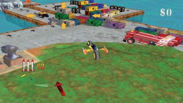 Blast corps (kun kassett) (brukt) - Nintendo 64 spill (n64)