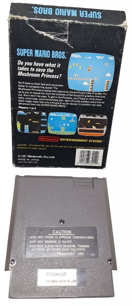 Super mario Bros. (brukt) - Nintendo entertainment system spill (NES) (long box)