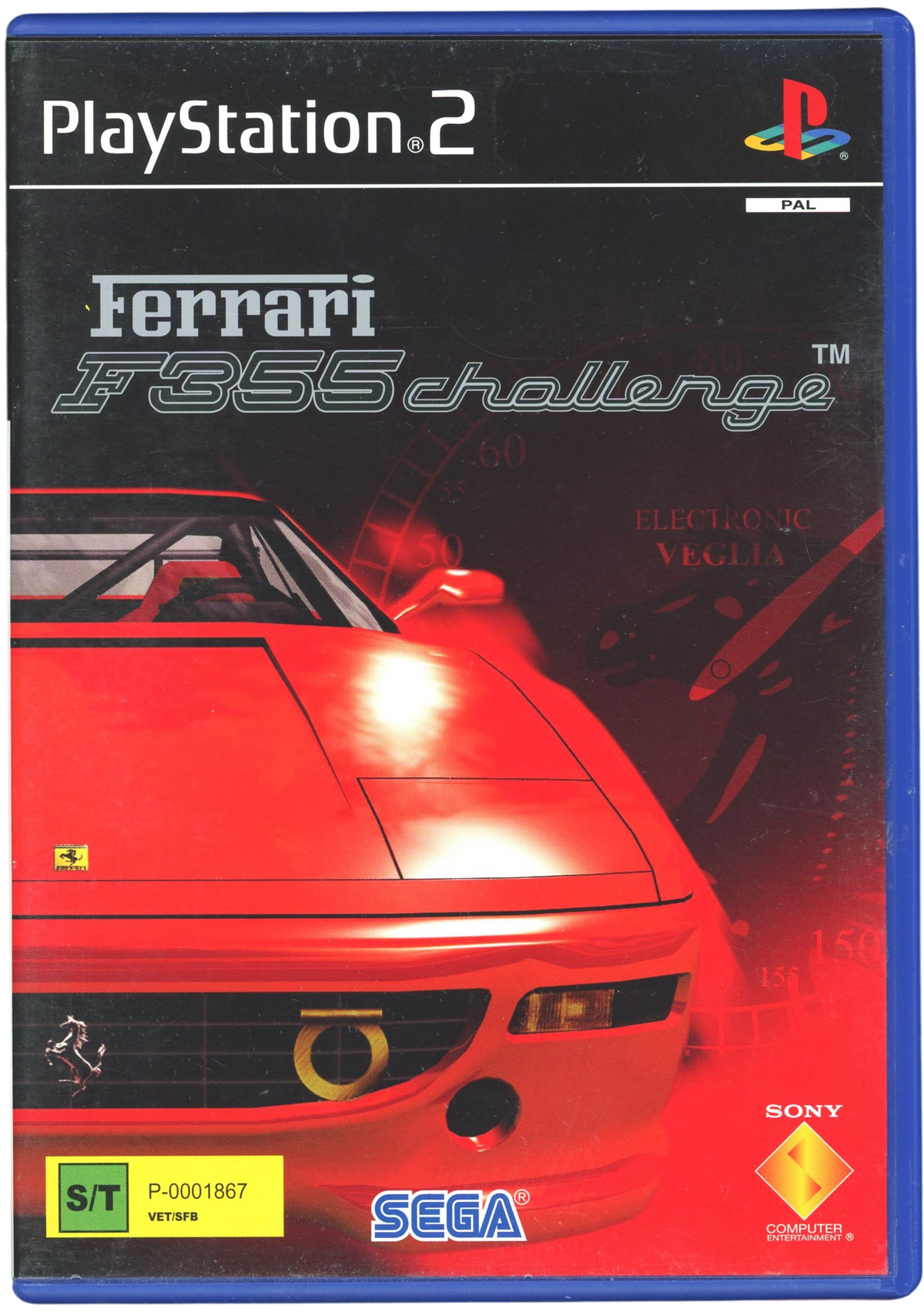 Ferrari F355 Challenge - Playstation 2 spill (PS2)