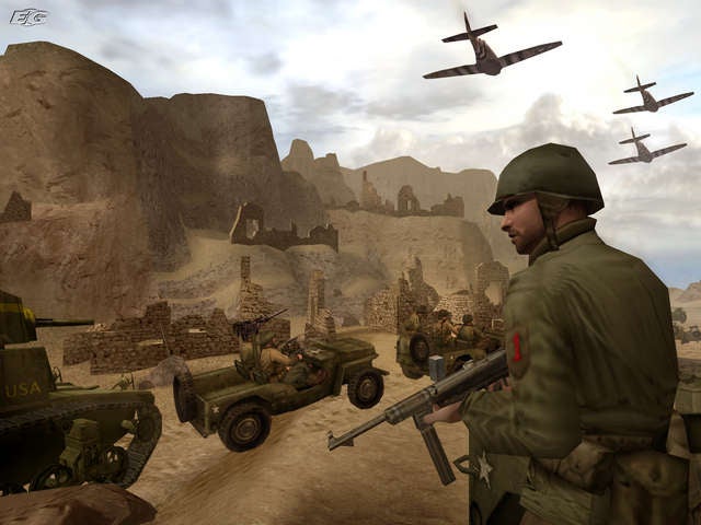 Call of Duty 2 - Big Red One - Playstation 2 spill (PS2)