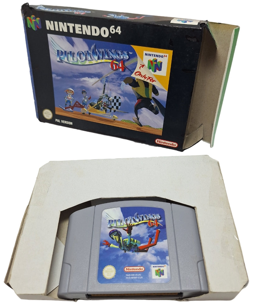 Pilotwings 64 (brukt) i eske - Nintendo 64 spill (N64)