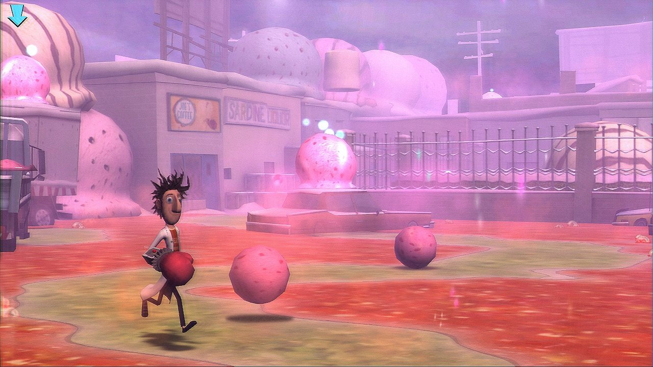 Gameplay-bilde fra Cloudy with a Chance of Meatballs – Xbox 360 spill