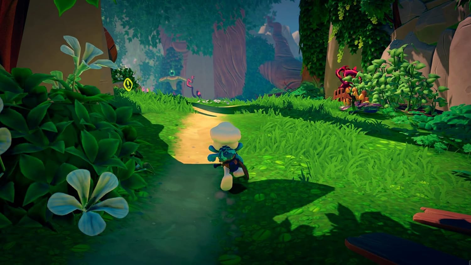 Gameplay-bilde fra The Smurfs - Mission Vileaf (Smurtastic Edition) - Playstation 4 spill (ps4)