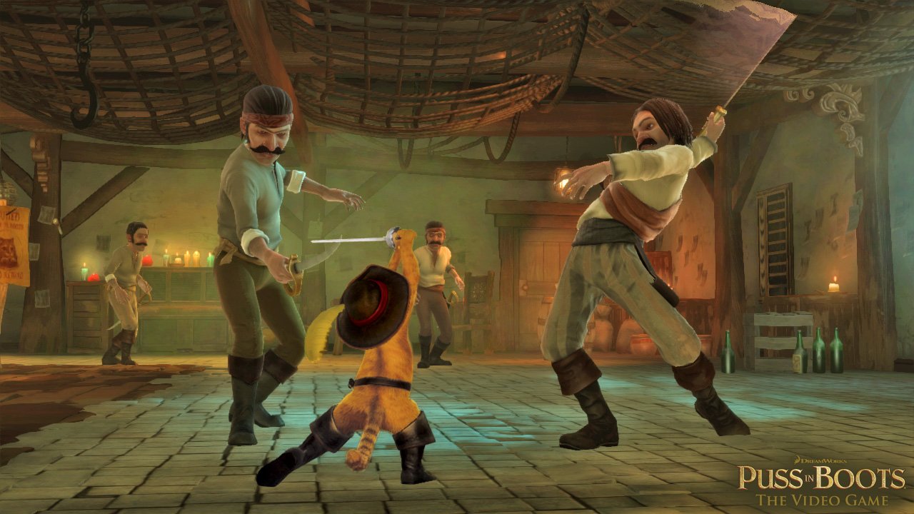 Puss in boots (forseglet) - playstation 3 spill (PS3)