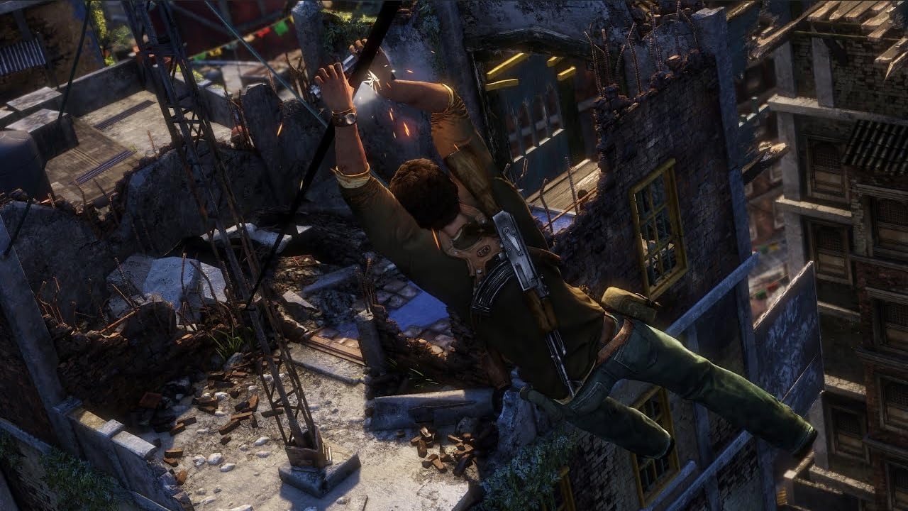Gameplay-bilde fra Uncharted - The Nathan Drake collection (playstation hits) - playstation 4 spill (ps4)