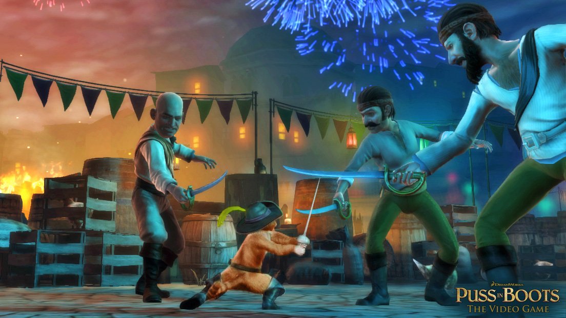 Puss in boots (forseglet) - playstation 3 spill (PS3)