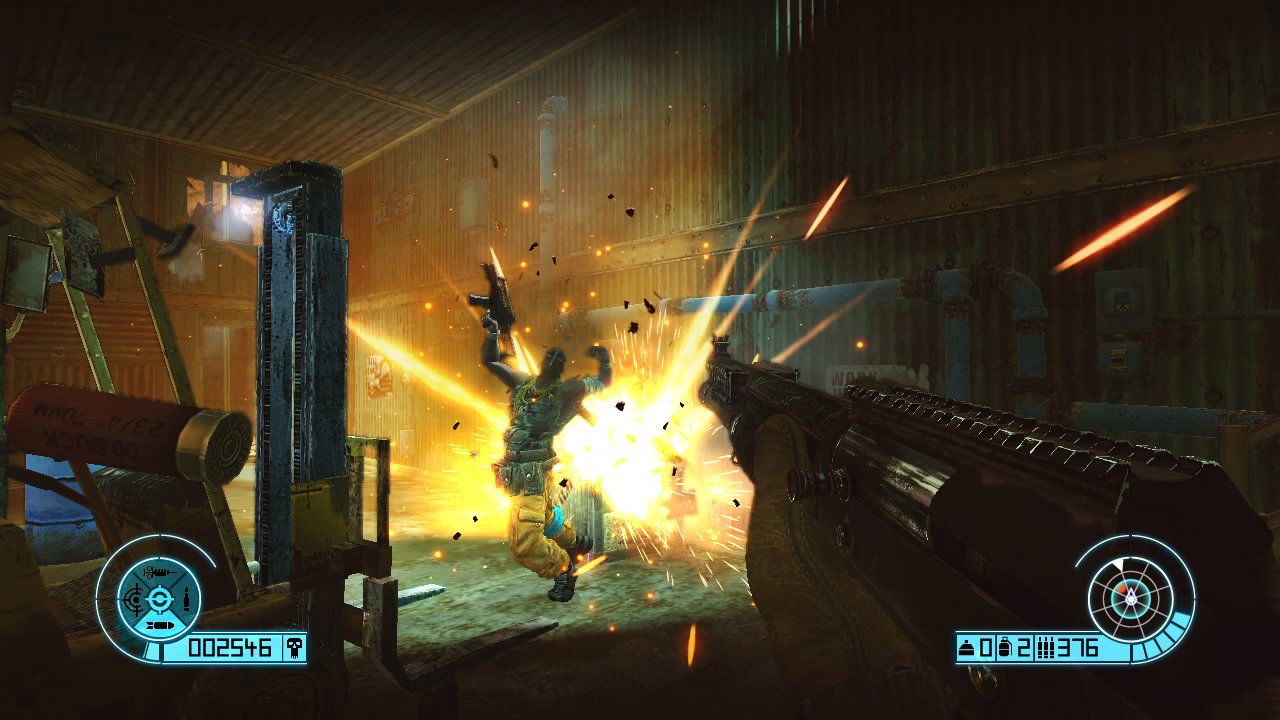 Gameplay-bilde fra Bodycount – Xbox 360 spill