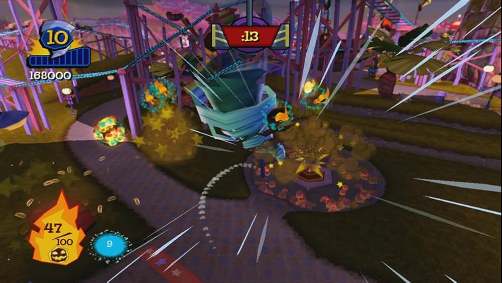 Gameplay-bilde fra Tornado Outbreak – Xbox 360 spill