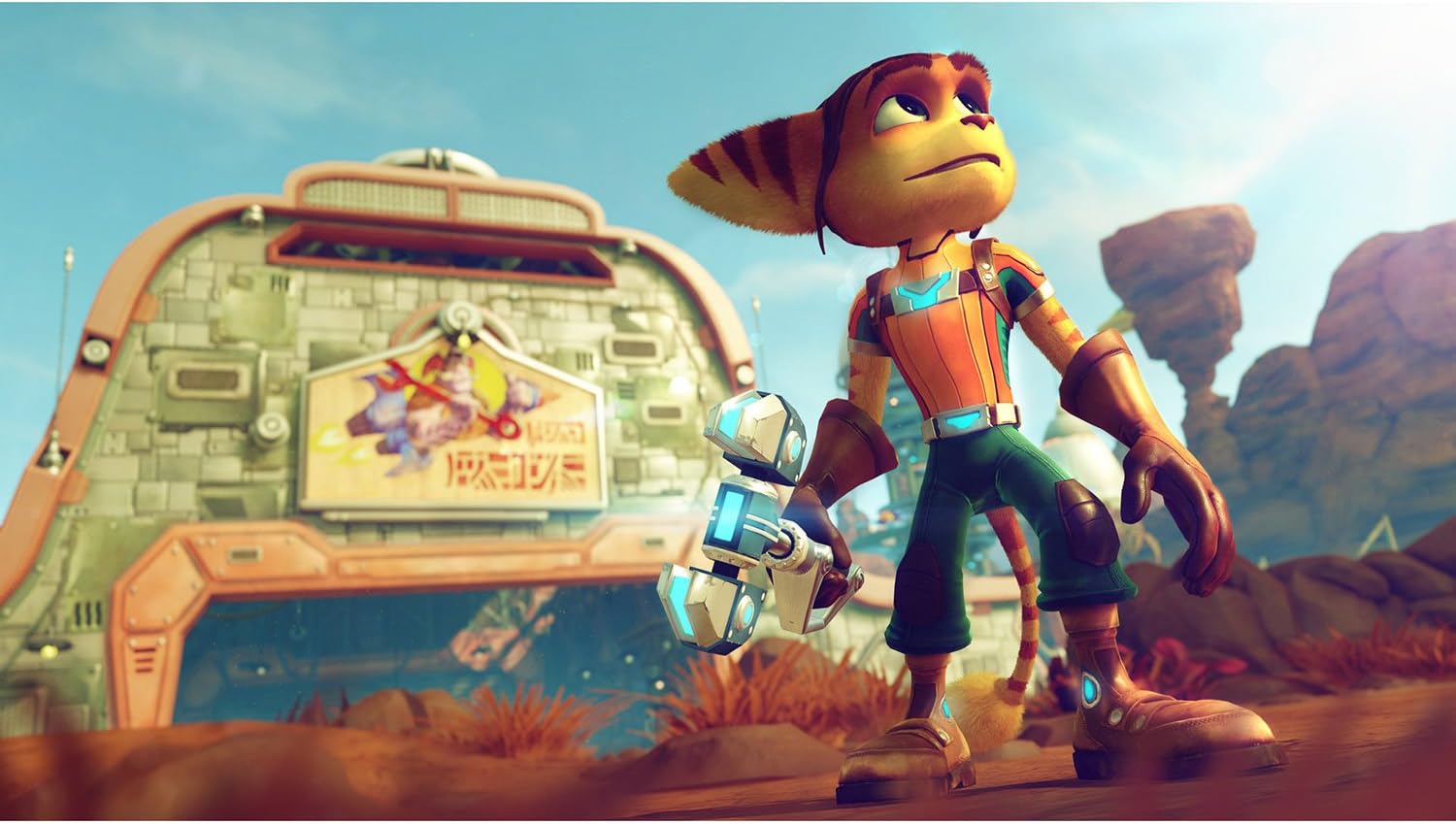Gameplay-bilde fra Ratchet & Clank (playstation hits) - Playstation 4 spill (ps4)