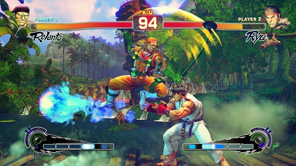 Gameplay-bilde fra Street fighter IV / 4 - Playstation 3 spill (ps3)