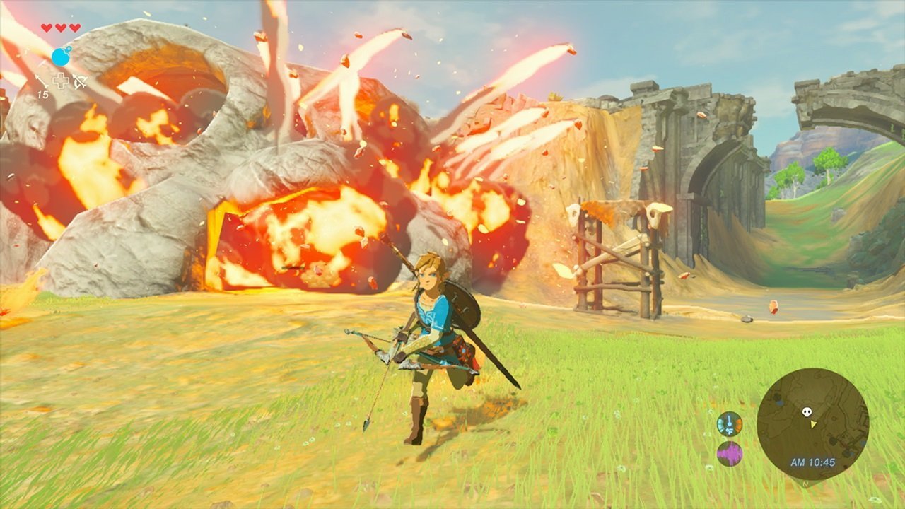 The legend of Zelda - Breath of the wild - Nintendo Wii U spill
