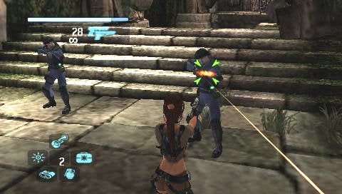 Lara croft - Tomb raider legends - Playstation portable spill (PSP)