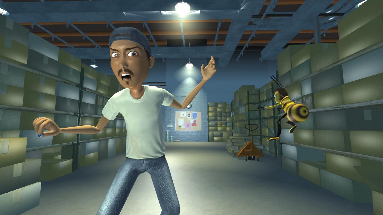 Gameplay-bilde fra Bee Movie Game – Xbox 360 spill