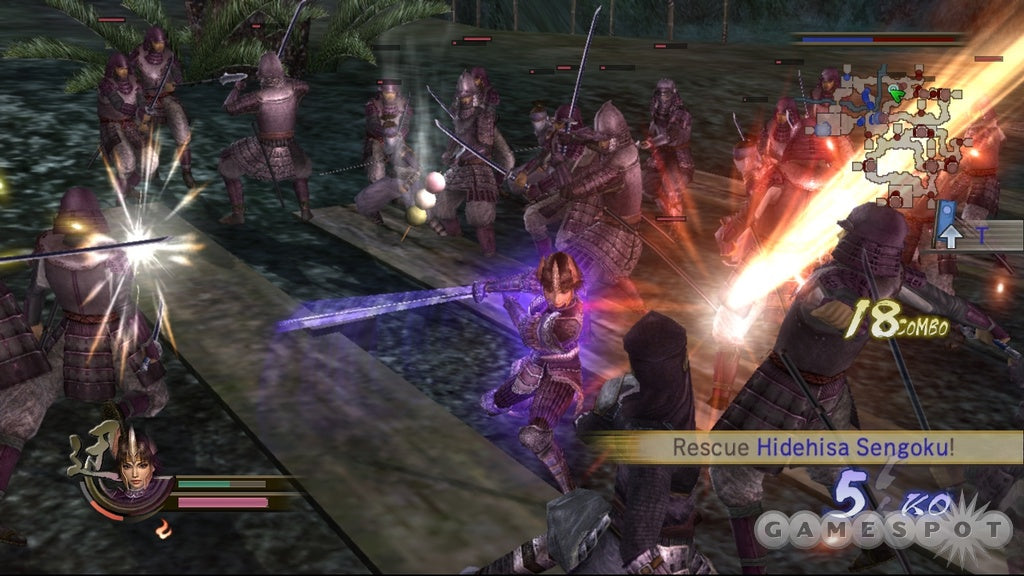 Gameplay-bilde fra Samurai Warriors 2 – Xbox 360 spill