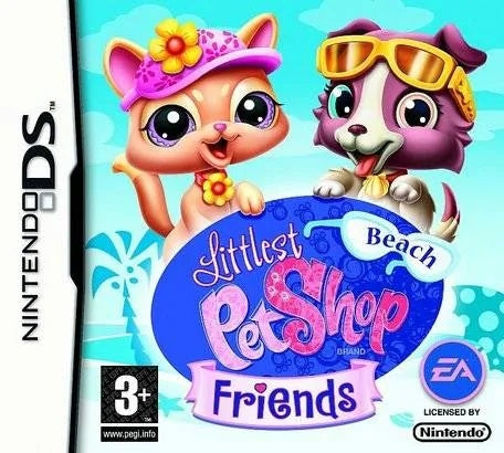 Littlest pet shop friends : Beach (brukt) - Nintendo DS spill