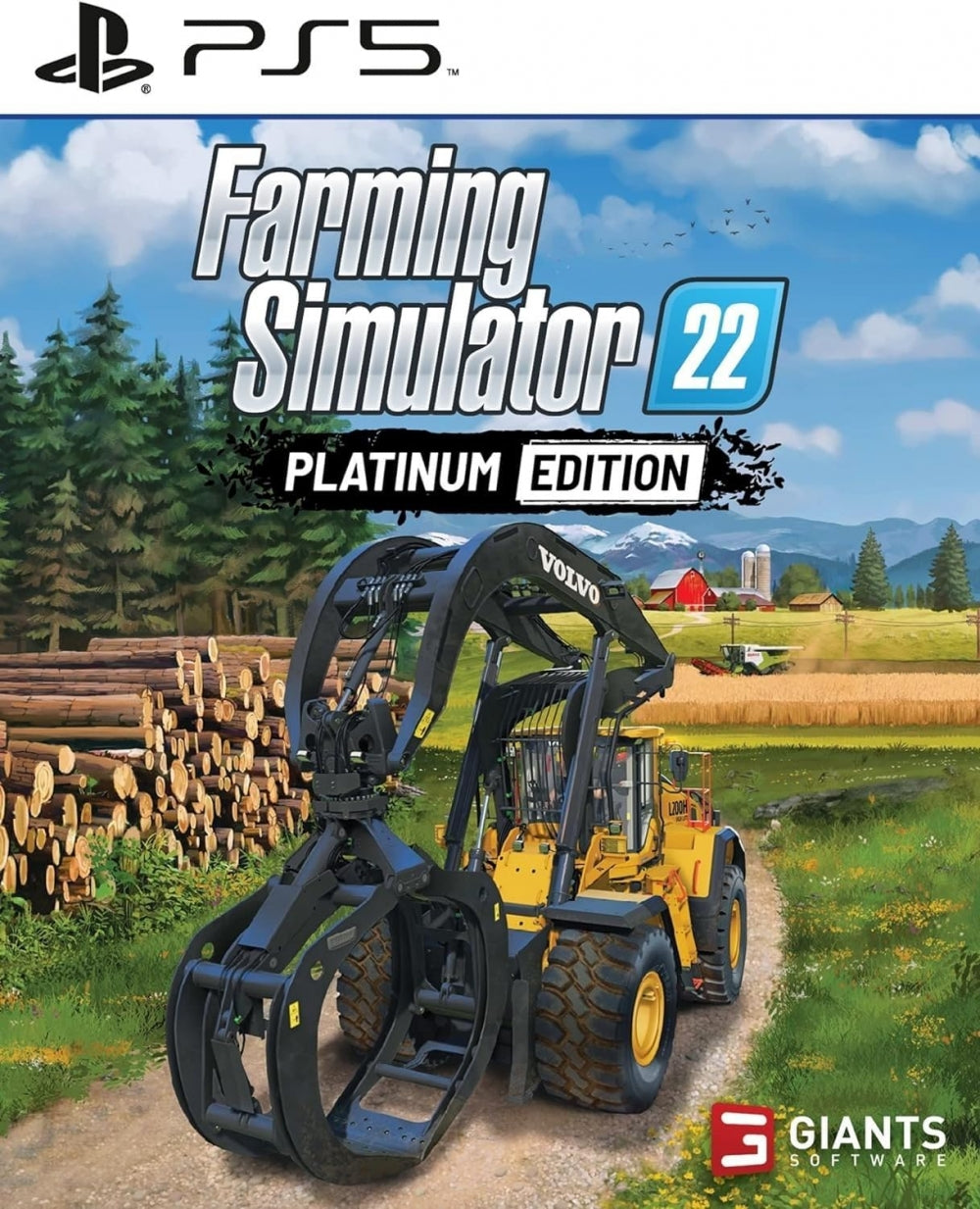 Farming simulator 22 (platinum edition) (brukt) - playstation 5 spill (PS5)