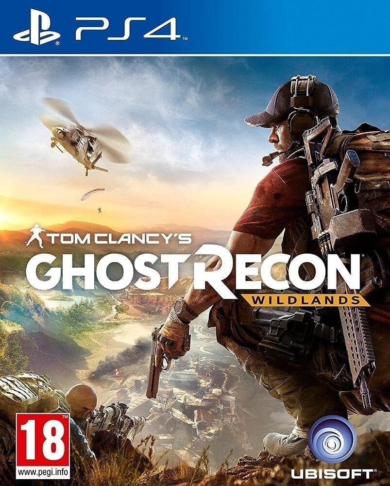 Tom Clancy's Ghost recon: Wildlands (steelbook inkludert) (brukt) - Playstation 4 spill (PS4)