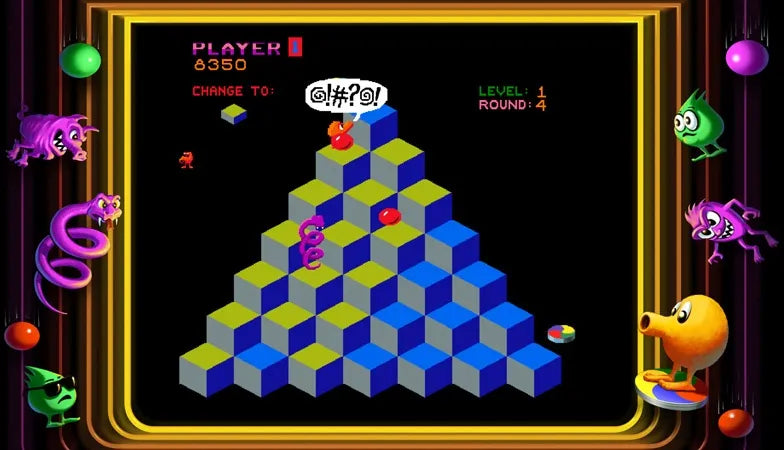 Q*bert (USA) - Nintendo entertainment system / NES spill