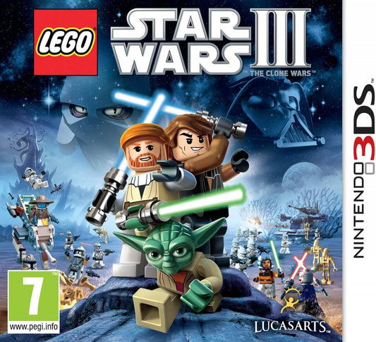 Lego Star wars 3 (brukt) - Nintendo 3DS spill