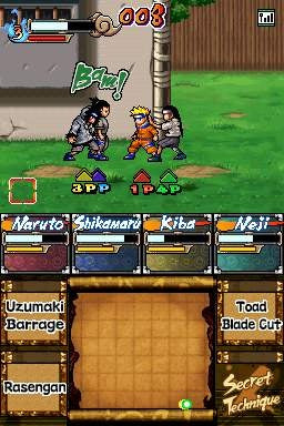 Naruto Shippuden - Ninja Council 3 - Nintendo DS spill
