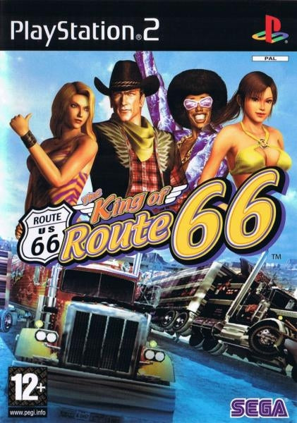 The king of route 66 (brukt) - Playstation 2 spill (PS2)