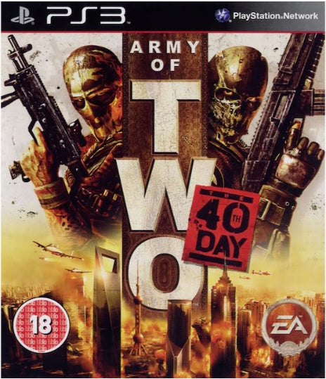 Army of two: The 40th day (brukt) - Playstation 3 spill (ps3)