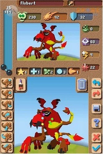 Gameplay-bilde fra Spore creatures - Nintendo DS spill