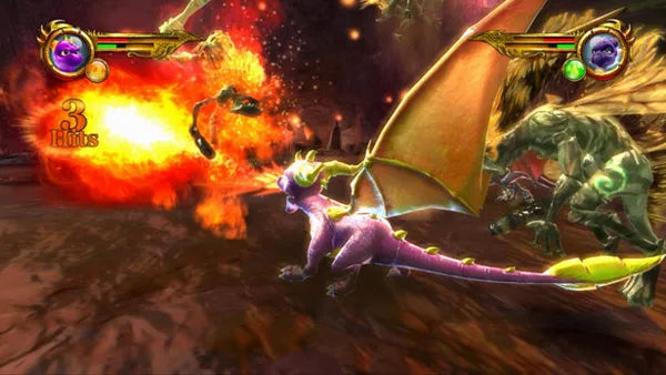 The legend of Spyro - Dawn of the dragon - Xbox 360 spill