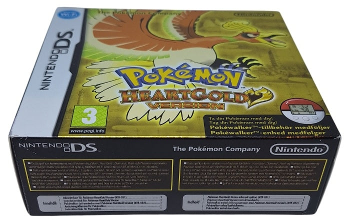 Pokemon Heartgold version (med pokewalker) (komplett i eske - CIB) (brukt) - Nintendo DS spill