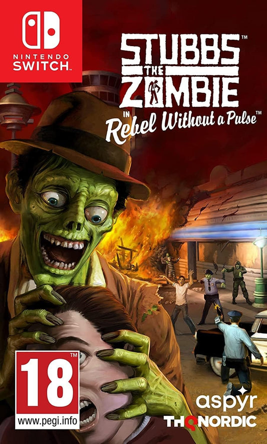 Stubbs the zombie: Rebel without a pulse (brukt) - Nintendo Switch spill