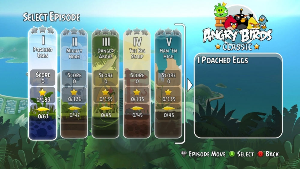 Angry Birds: Trilogy (brukt) - Xbox 360 spill