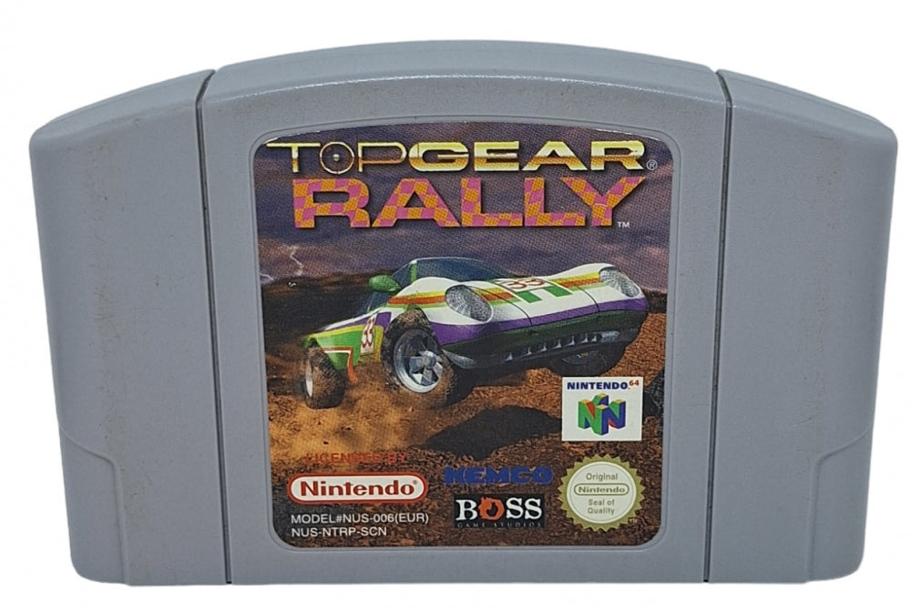 Top Gear Rally (brukt) - Nintendo 64 spill (N64)