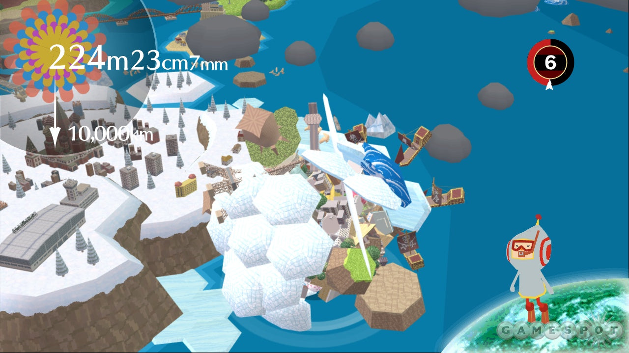 Gameplay-bilde fra Beautiful Katamari – Xbox 360 spill