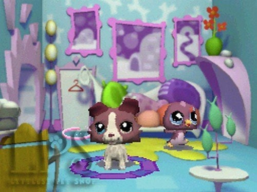 Gameplay-bilde fra Littlest pet shop friends : Beach - Nintendo DS spill