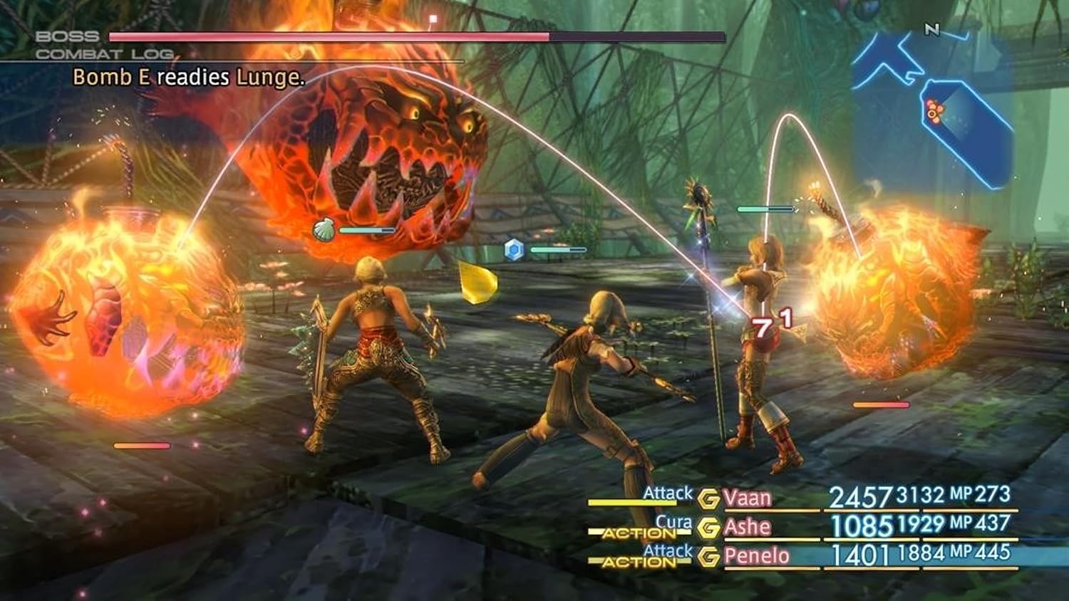 Gameplay-bilde fra Final fantasy XII - The zodiac age (limited steelbook edition) - Playstation 4 spill (ps4)