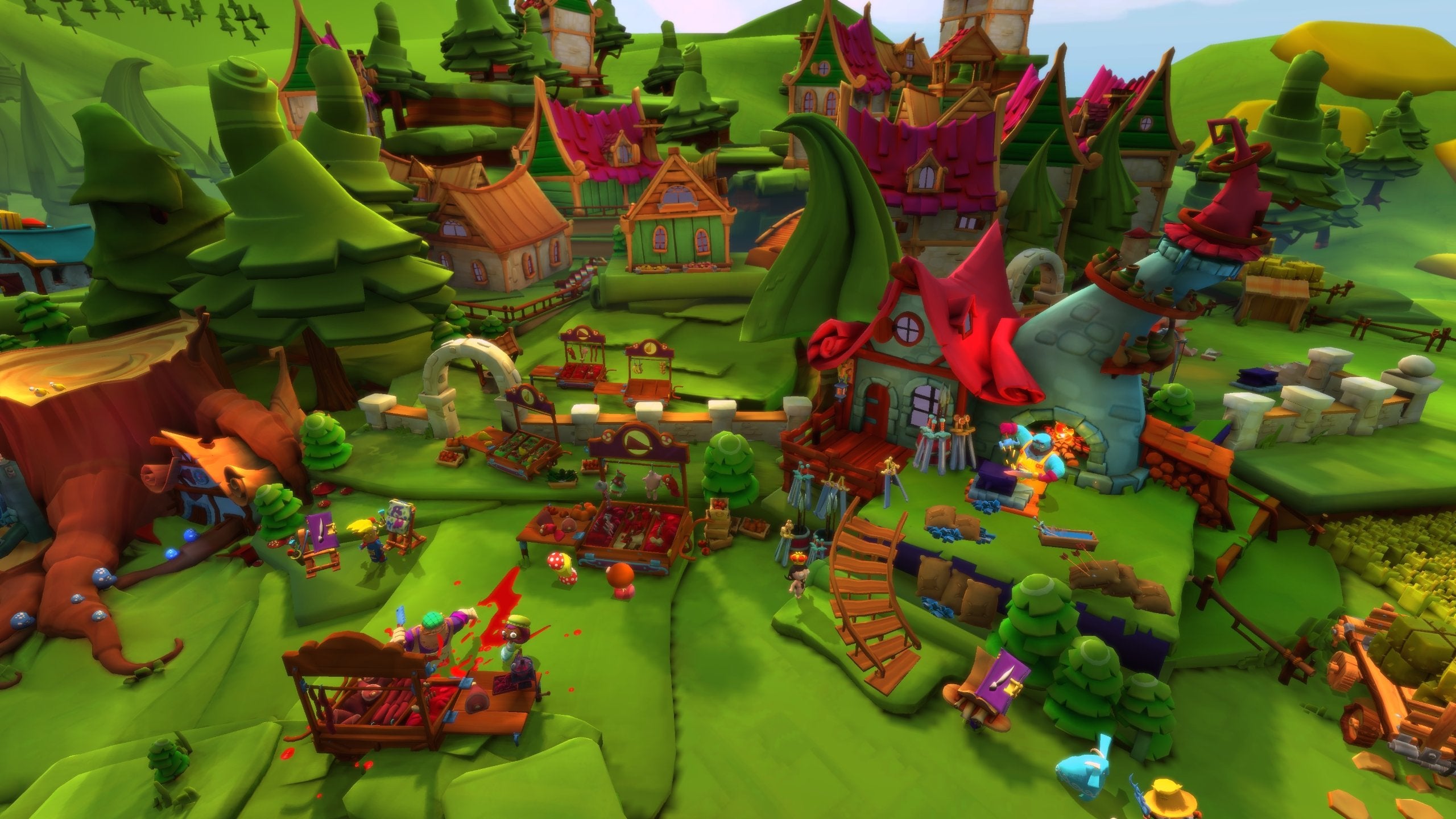 Gameplay-bilde fra Fairytale Fights – Xbox 360 spill