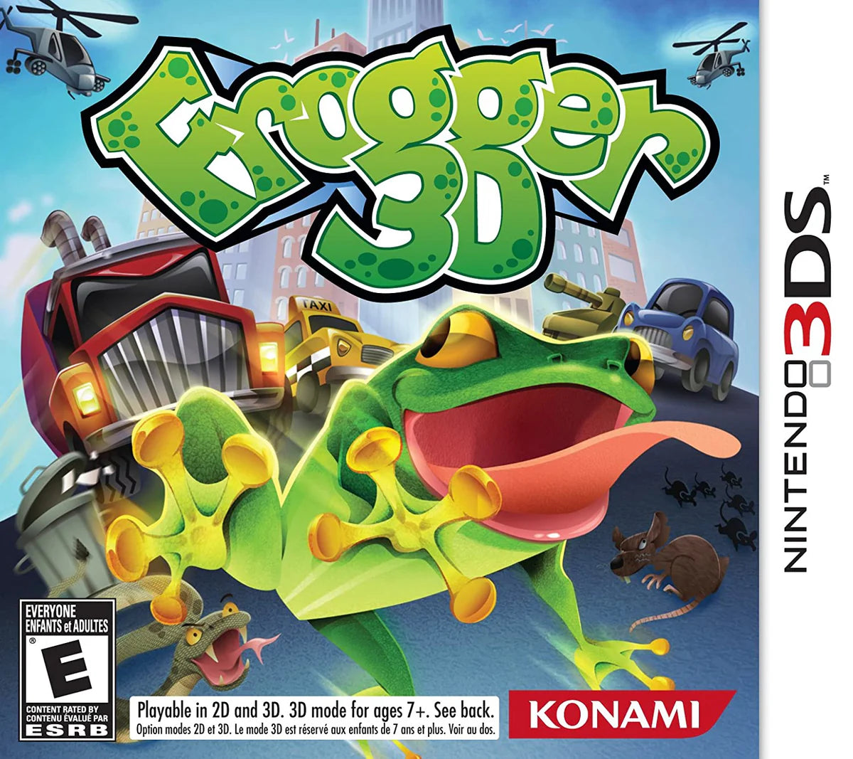 Frogger 3d – Nintendo 3DS spill